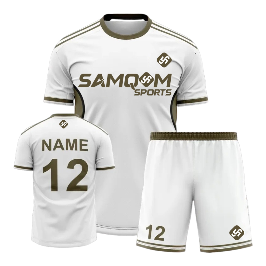 Samqom Sports custom Soccer uniform with personalized name and number