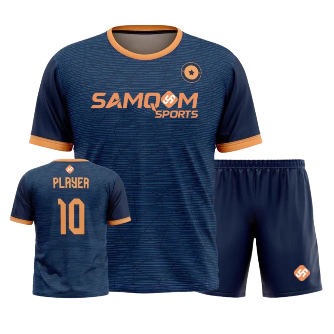 Samqom Sports custom Soccer uniform with personalized name and number